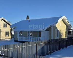 Дом 100м&sup2;, 1-этажный, участок 6 сот.  