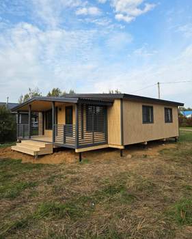 Дом 108м&sup2;, 1-этажный, участок 9 сот.  