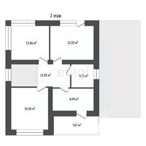 Дом 160м², 2-этажный, участок 9 сот.  