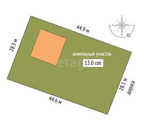Дом 110м², 1-этажный, участок 15 сот.  
