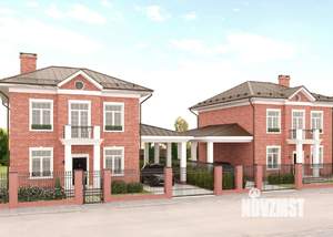 Коттедж 150м&sup2;, 2-этажный, участок 6 сот.  