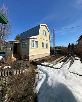 Дом 53м&sup2;, 2-этажный, участок 7 сот.  