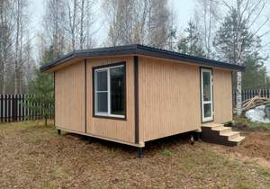 Дом 42м², 1-этажный, участок 8 сот.  