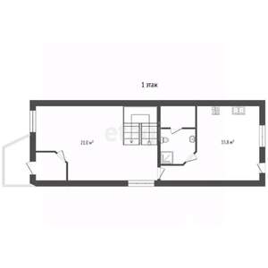 Таунхаус 152м&sup2;, 3-этажный, участок 8 сот.  