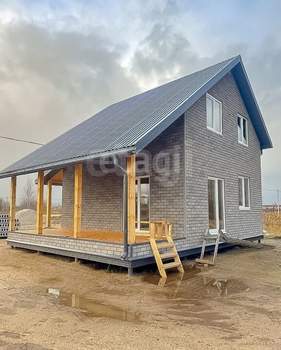 Дом 95м&sup2;, 2-этажный, участок 7 сот.  