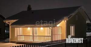 Дом 100м&sup2;, 1-этажный, участок 6 сот.  