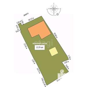 Дом 70м&sup2;, 1-этажный, участок 12 сот.  