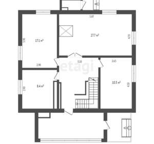 Дом 152м², 2-этажный, участок 18 сот.  