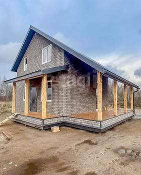 Дом 95м&sup2;, 2-этажный, участок 7 сот.  