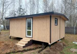 Дом 42м², 1-этажный, участок 8 сот.  