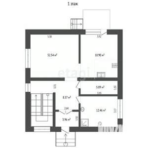 Дом 240м², 2-этажный, участок 6 сот.  
