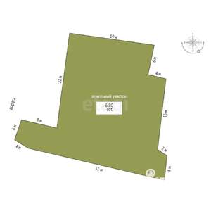 Дом 283м&sup2;, 2-этажный, участок 9 сот.  