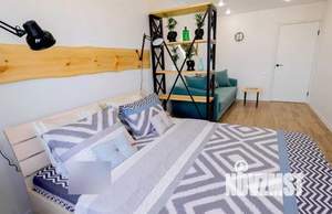 1-к квартира, посуточно, 45м2, 1/1 этаж