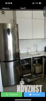 1-к квартира, на длительный срок, 44м2, 16/18 этаж