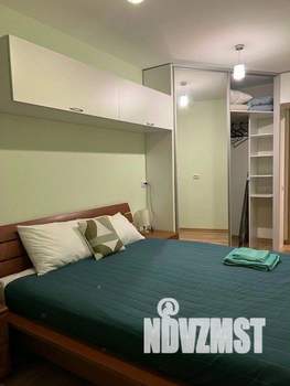 1-к квартира, посуточно, 44м2, 1/1 этаж