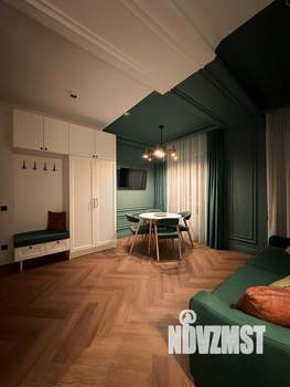 2-к квартира, посуточно, 55м2, 1/1 этаж