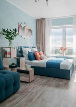 1-к квартира, на длительный срок, 47м2, 19/25 этаж