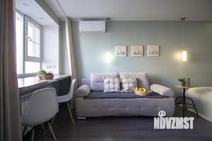 1-к квартира, посуточно, 36м2, 1/1 этаж