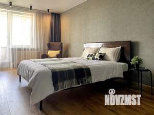 1-к квартира, посуточно, 42м2, 9/21 этаж