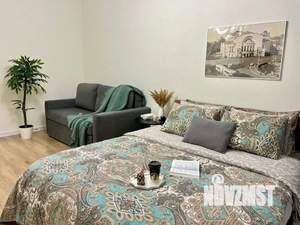 1-к квартира, посуточно, 43м2, 1/1 этаж