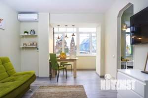 1-к квартира, посуточно, 42м2, 1/1 этаж