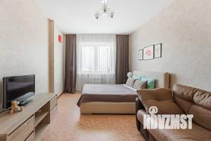 1-к квартира, посуточно, 43м2, 12/17 этаж