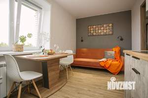 1-к квартира, посуточно, 42м2, 1/1 этаж