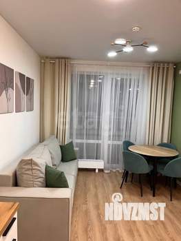 Студия квартира, на длительный срок, 36м2, 9/17 этаж