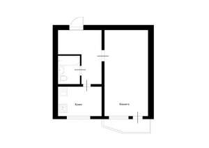 1-к квартира, на длительный срок, 35м2, 6/10 этаж