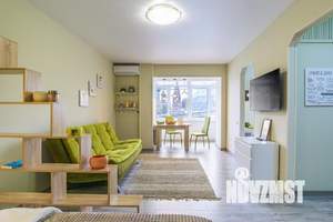 1-к квартира, посуточно, 42м2, 1/1 этаж