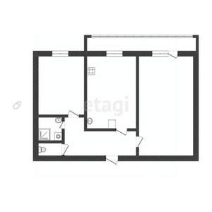 2-к квартира, на длительный срок, 49м2, 7/10 этаж