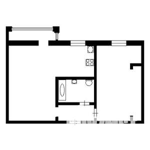 2-к квартира, на длительный срок, 46м2, 7/10 этаж