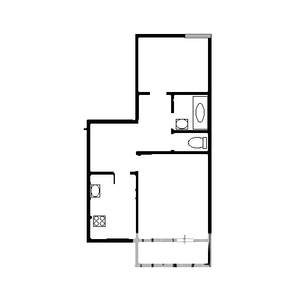 2-к квартира, на длительный срок, 52м2, 5/9 этаж