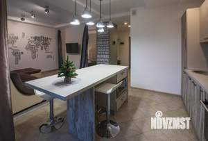 1-к квартира, посуточно, 43м2, 1/1 этаж