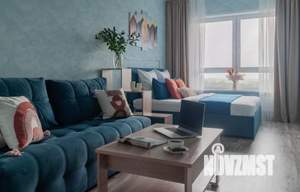 1-к квартира, посуточно, 47м2, 1/1 этаж