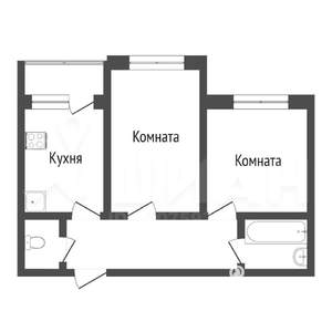 2-к квартира, на длительный срок, 62м2, 7/11 этаж