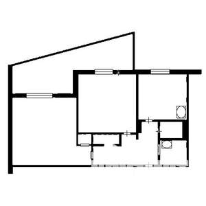 2-к квартира, на длительный срок, 52м2, 8/9 этаж