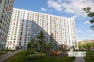 1-к квартира, на длительный срок, 36м2, 12/17 этаж