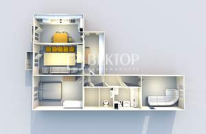 3-к квартира, на длительный срок, 88м2, 2/8 этаж