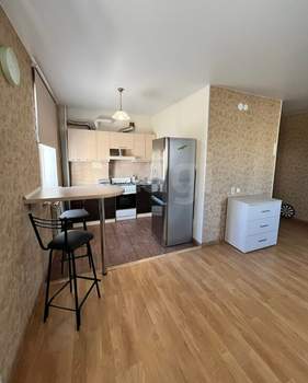 Студия квартира, на длительный срок, 34м2, 2/3 этаж