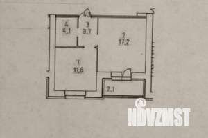 2-к квартира, посуточно, 36м2, 7/8 этаж