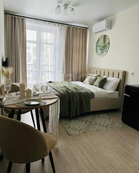 Студия квартира, на длительный срок, 28м2, 7/11 этаж