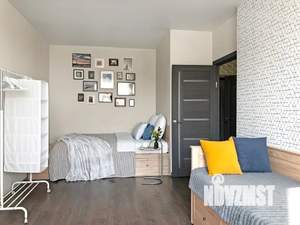 1-к квартира, посуточно, 39м2, 8/12 этаж