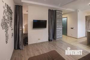 1-к квартира, посуточно, 43м2, 1/1 этаж