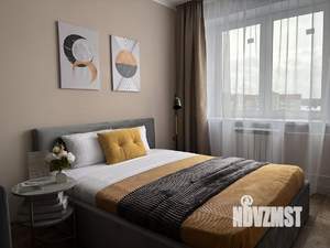 1-к квартира, посуточно, 40м2, 9/17 этаж