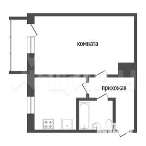 1-к квартира, на длительный срок, 37м2, 5/9 этаж