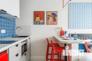 Студия квартира, посуточно, 22м2, 6/10 этаж