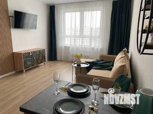 1-к квартира, посуточно, 40м2, 15/17 этаж