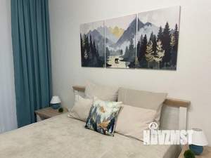 1-к квартира, посуточно, 42м2, 1/1 этаж