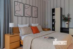 1-к квартира, посуточно, 42м2, 1/1 этаж